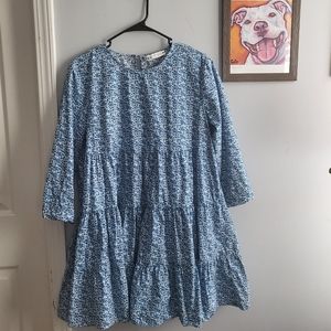Zara Floral Tiered Dress
